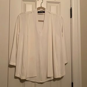 Stunning iris setlakwe sleeveless tank and jacket set